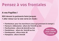 Courir pour la Ligue Contre le Cancer - Octobre Rose - Mardi 28 octobre 18h00